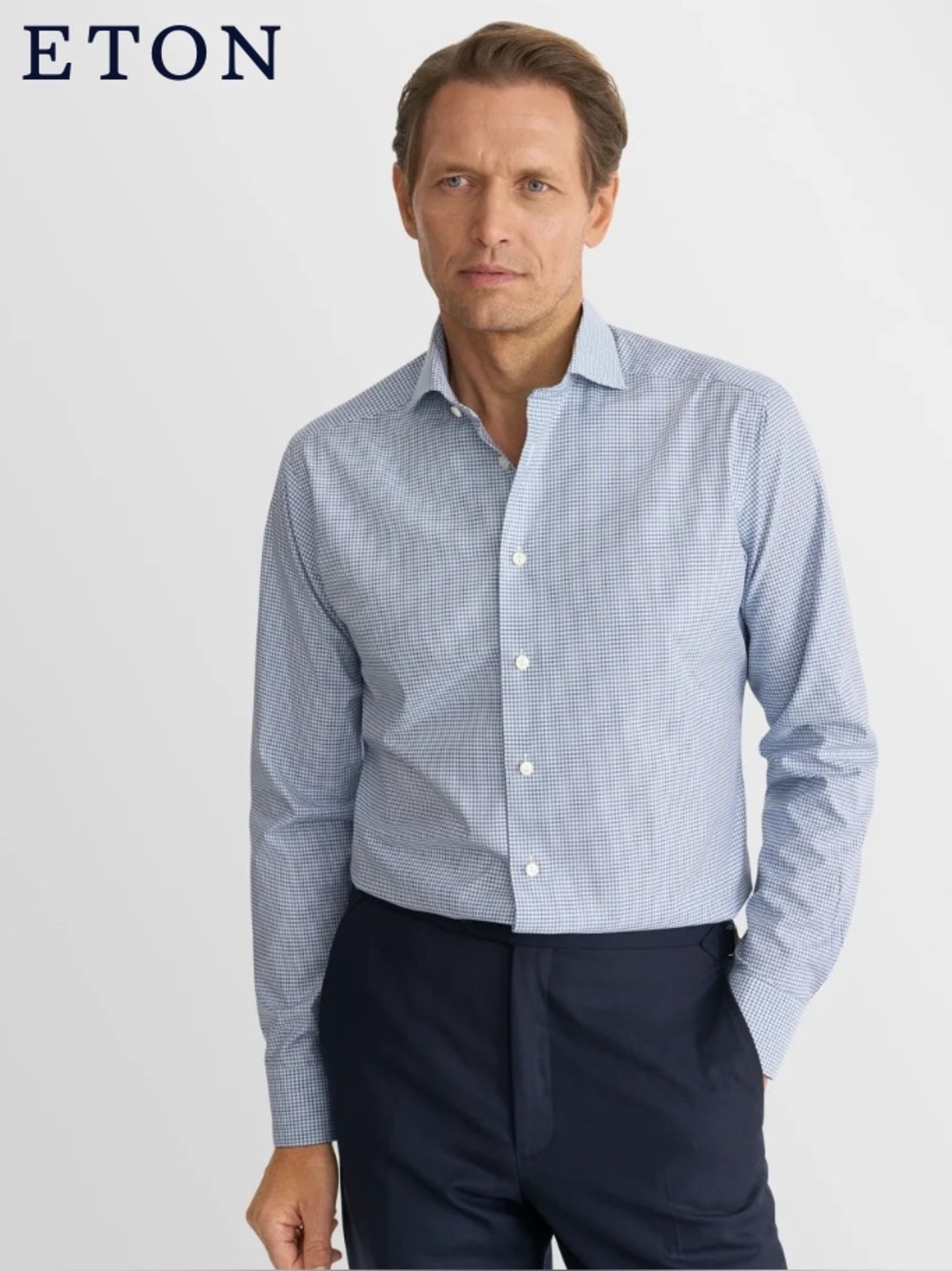 Eton men’s Button Down Shirt 42, 16.5